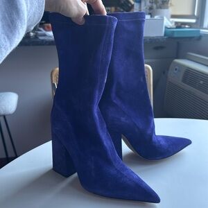 Paris Texas Purple Booties Size 38